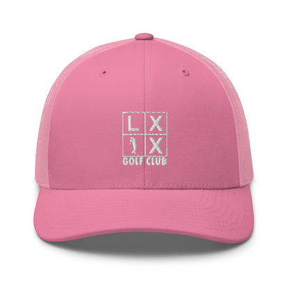 Four Box Logo Trucker Cap - White Logo