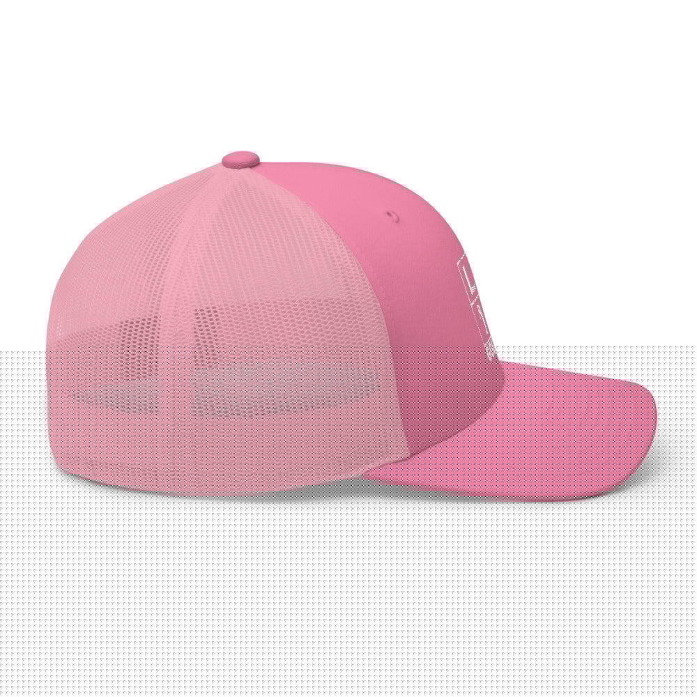 Four Box Logo Trucker Cap - White Logo