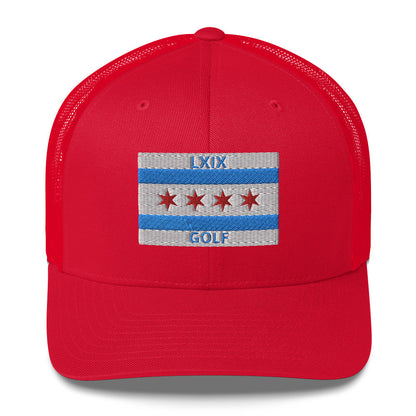 Chicago Flag Trucker Cap