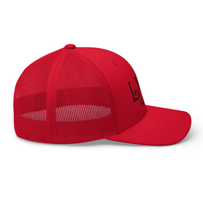 Curve Logo Trucker Cap - Black Logo