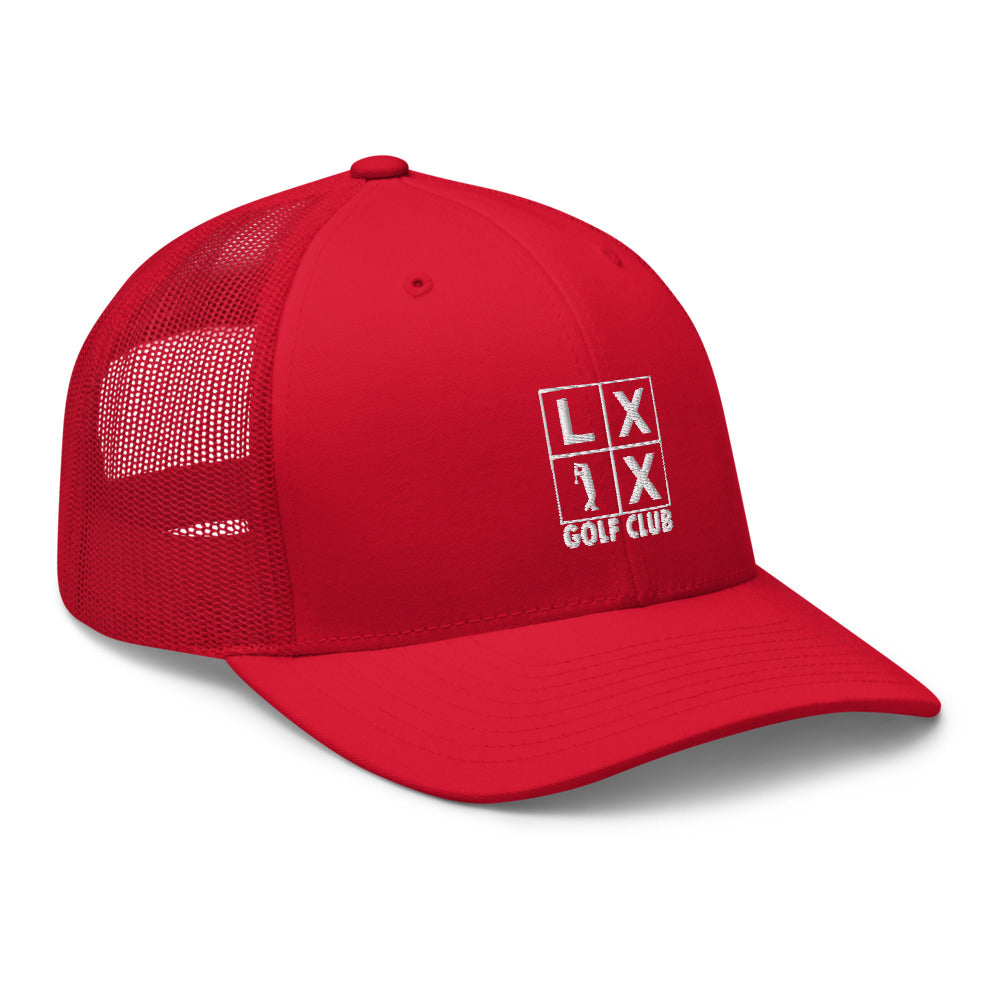 Four Box Logo Trucker Cap - White Logo