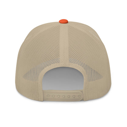 Curve Logo Trucker Cap - White Logo