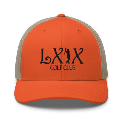 Curve Logo Trucker Cap - Black Logo