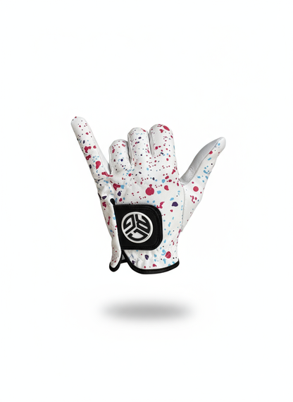 Splatter CRG Golf Glove – Limited Drop| Premium Leather