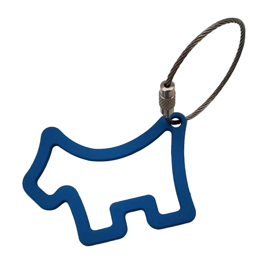Scotty Cameron Blue Scotty Dog Key Fob