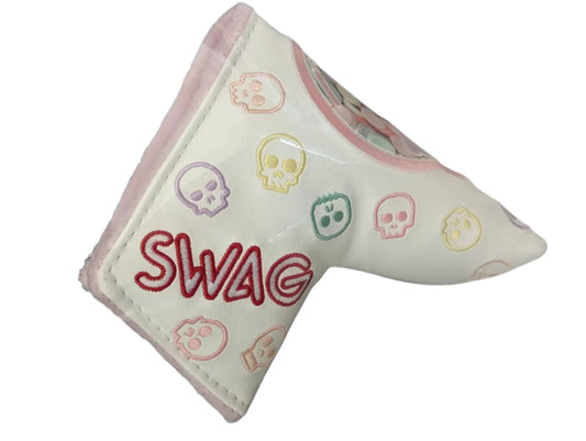 Swag Golf - Candy (Smarties) Skull 2022 Blade Putter Headcover