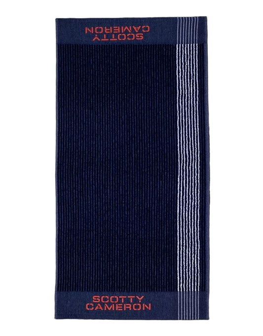 Scotty Cameron 2024 US Open Vintage Caddy Golf Towel Black/Navy/Red