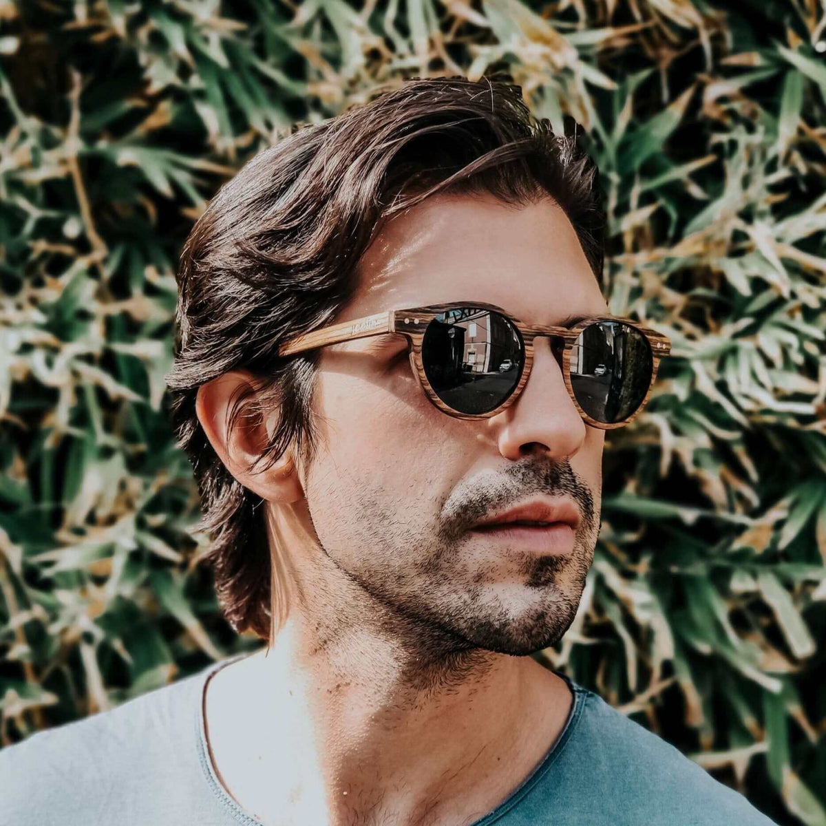 Stinson - Unisex Wooden Sunglasses