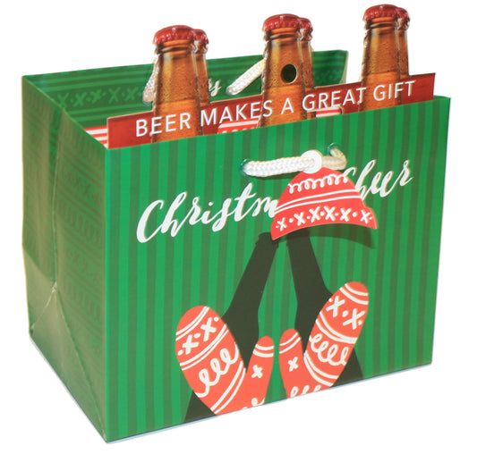 Beer Bag Gift Bag - Mittens