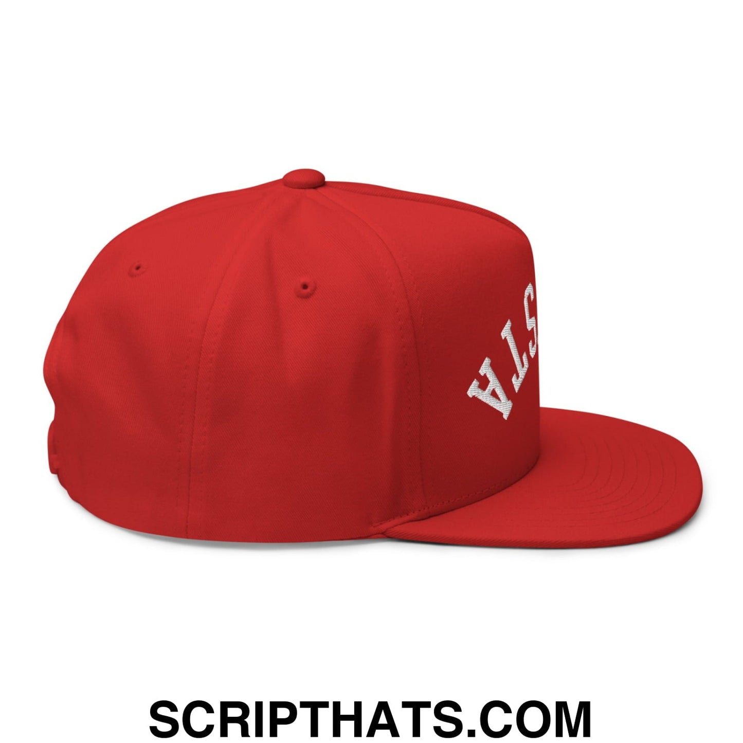 Upside Down Augusta Embroidered Flat Brim Bill Golf 5 Panel Snapback Hat