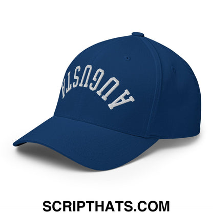 Upside Down Augusta Embroidered Stretch Fit Golf Hat