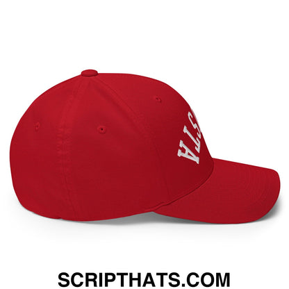Upside Down Augusta Embroidered Stretch Fit Golf Hat
