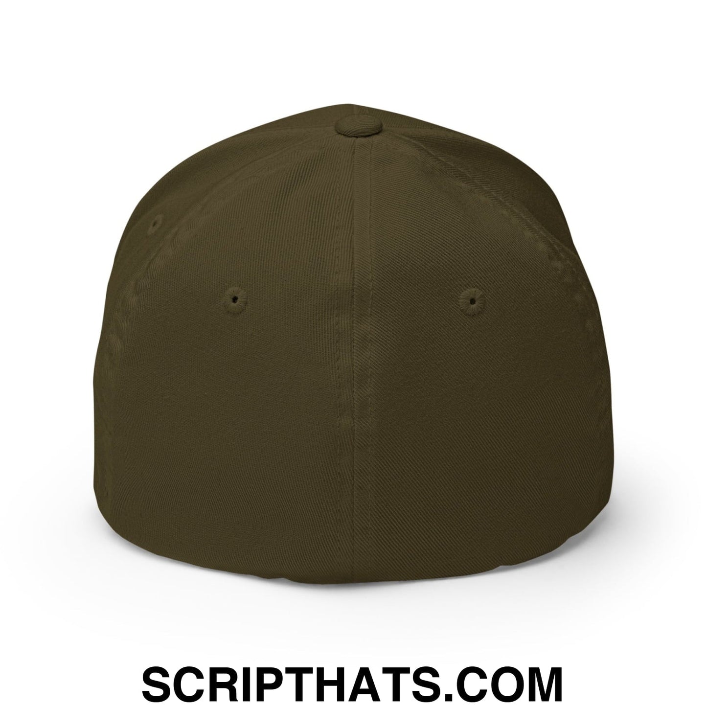 Upside Down Augusta Embroidered Stretch Fit Golf Hat