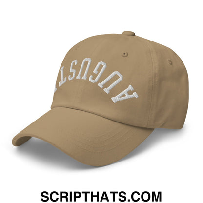 Upside Down Augusta Embroidered Unstructured Golf Dad Hat