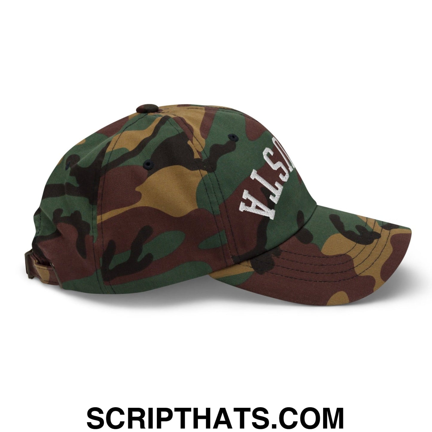 Upside Down Augusta Embroidered Unstructured Golf Dad Hat