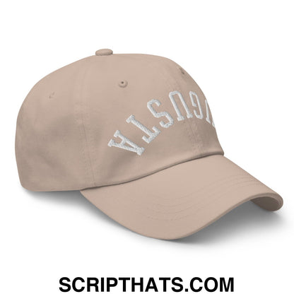 Upside Down Augusta Embroidered Unstructured Golf Dad Hat