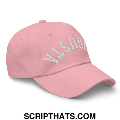 Upside Down Augusta Embroidered Unstructured Golf Dad Hat