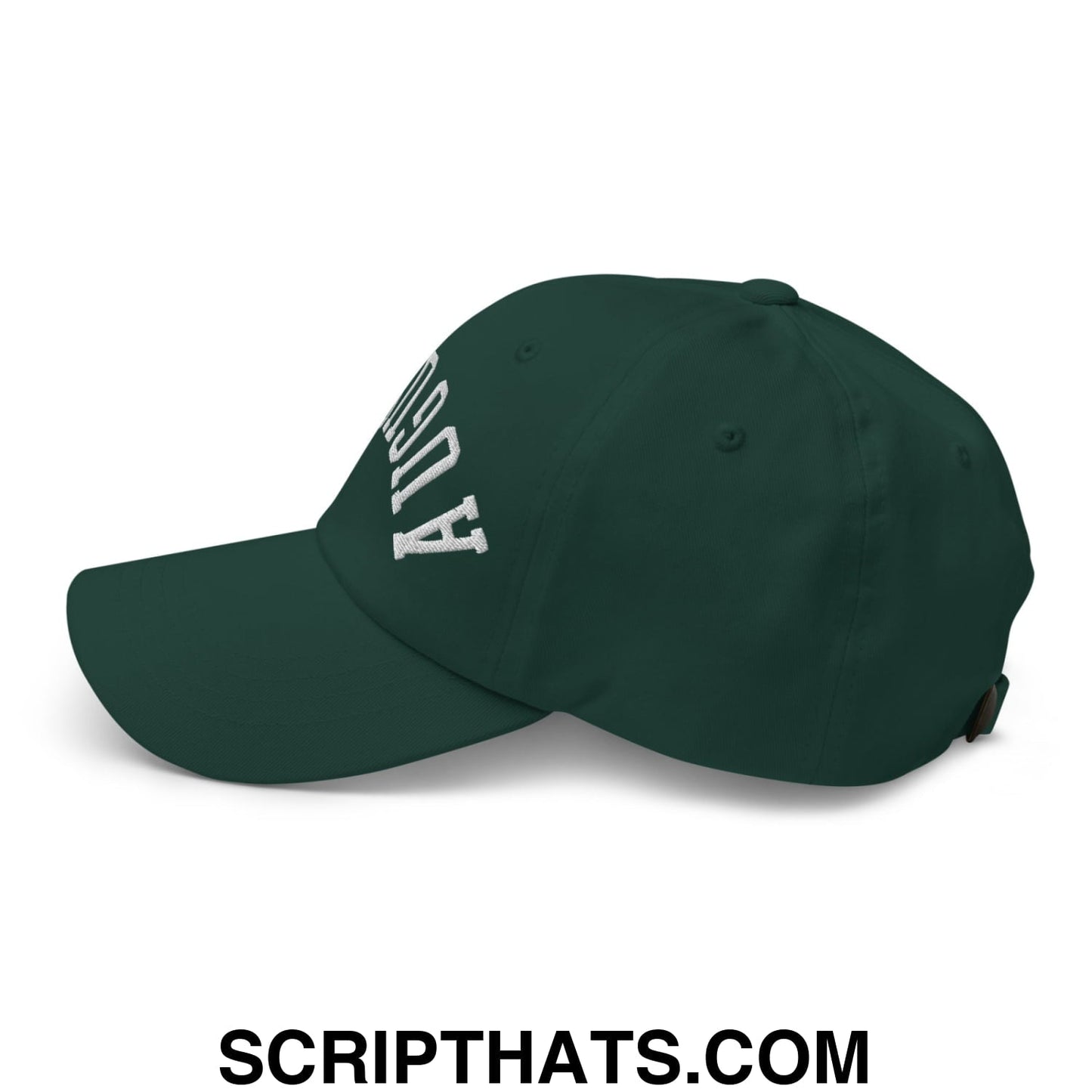 Upside Down Augusta Embroidered Unstructured Golf Dad Hat