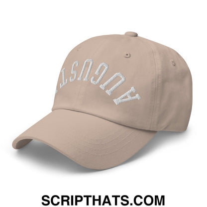 Upside Down Augusta Embroidered Unstructured Golf Dad Hat