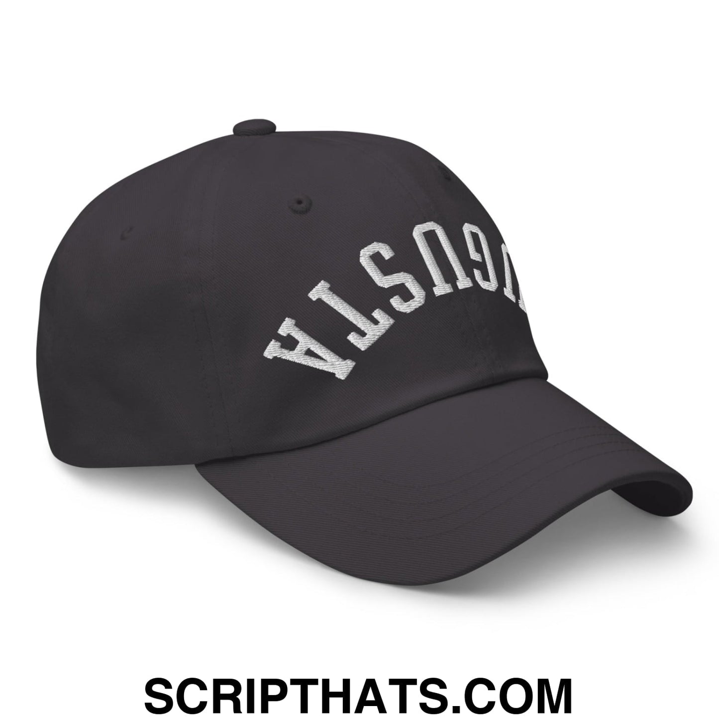 Upside Down Augusta Embroidered Unstructured Golf Dad Hat