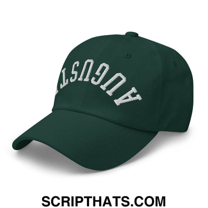 Upside Down Augusta Embroidered Unstructured Golf Dad Hat