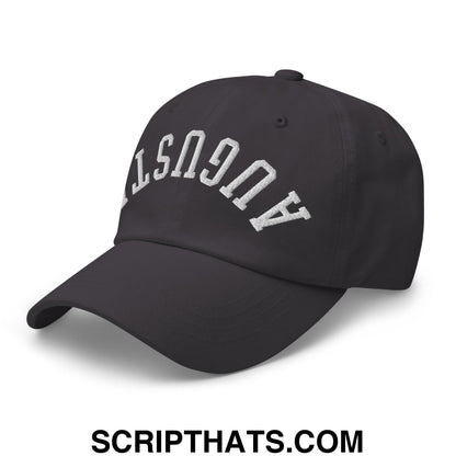 Upside Down Augusta Embroidered Unstructured Golf Dad Hat