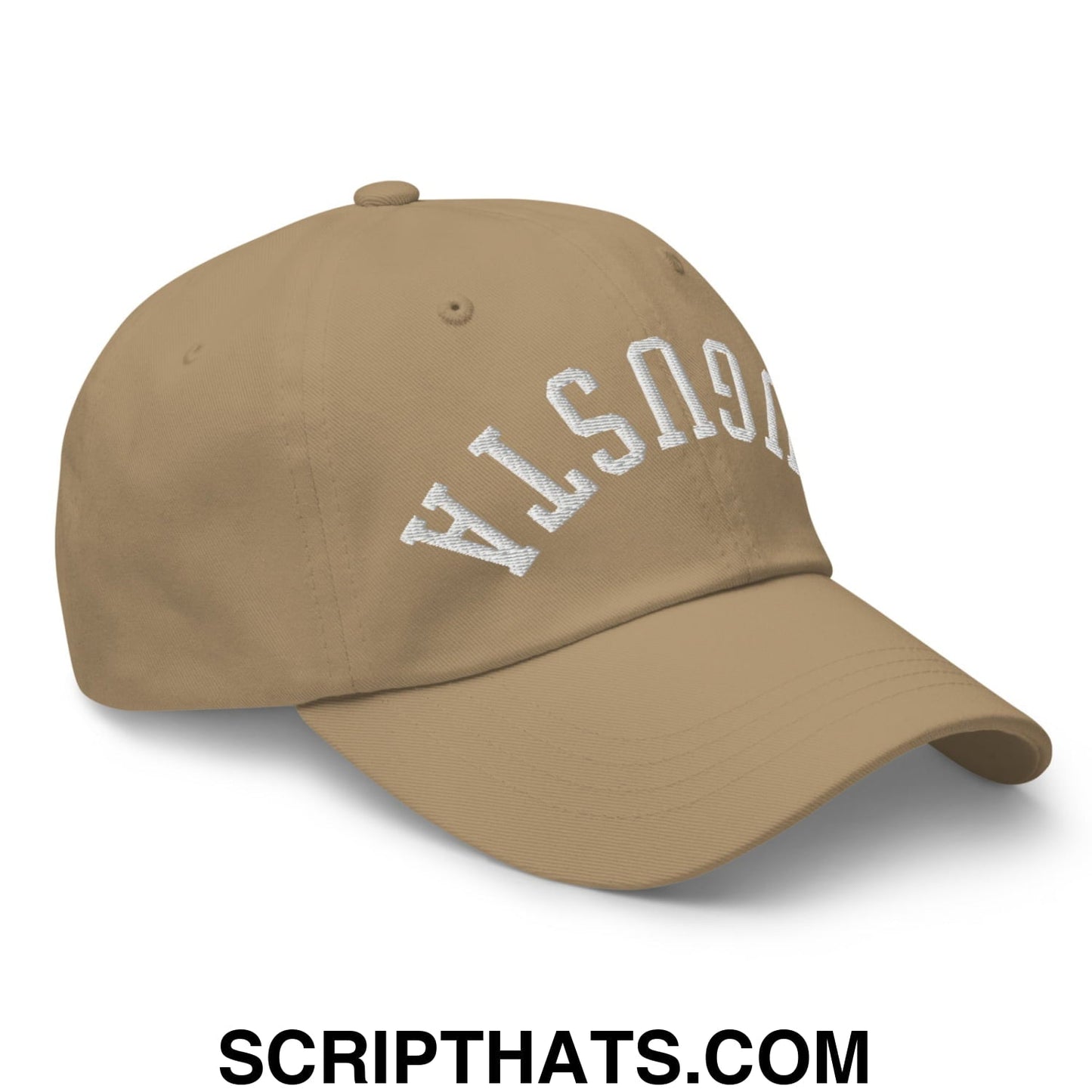 Upside Down Augusta Embroidered Unstructured Golf Dad Hat