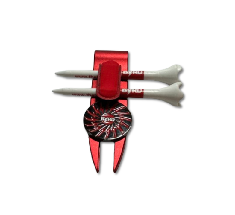 THE BYRD GOLF CADDIE CLYP ⛧ Red